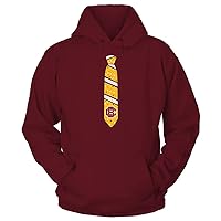 FanPrint Bethune-Cookman Wildcats - Funny Necktie University Logo Print T-Shirt