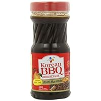 CJ Korean BBQ Sauce, Kalbi, 29.63-Ounce Bottle for Ribs by CJ