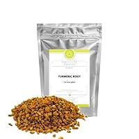 Hatton Naturals Turmeric Cut & Sifted (Curcuma longa) - USDA Certified Organic 100% Turmeric Root 2lb (32 oz) - Herbal Tea - Vegan, Non GMO, Gluten Free
