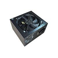 APEVIA VENUS450W 450W ATX Power Supply with Auto-Thermally Controlled 120mm Fan, 115/230V Switch, All Protections