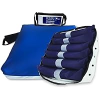 Desk Jockey Alternating Pressure Pad for Chair - Air Seat Cushion for Wheelchair Users - Inflatable Seat Cushions for Pressure Relief, Long-Lasting Battery, Multiple Firmness Settings & Dual Mode