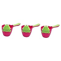 3 Sets Shampoo Cup Bath Toys for Babies Bath Toys for Infants Multifunctional Bathing Scoop Baby Hair Rinse Cup Drinking Glasses Plastic Spoons Infant Shampoo Rinser Cup Bath Ladle
