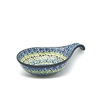 Polish Pottery Spoon/Ladle Rest - Tranquility