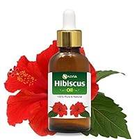 Hibiscus Oil (Hibiscus Sabdariffa L) Therapeutic Essential Oil by Salvia Amber Bottle 100% Natural Uncut Undiluted Pure Cold Pressed Oil (1.01 floz with dr)
