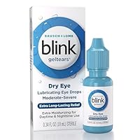 GelTears Eye Drops for Dry Eyes, Gel Lubricating Eye Drops, Instantly Soothing 0.34 fl oz NutriTears Supplement for Dry Eyes 50 ct Soft Gels