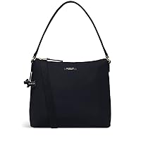 RADLEY London Eel Lane Responsible Ziptop Shoulder Handbag for Women, Made from Coloured Recycled Nylon with Water-based PU Trims, Zip Top Bag with Crossbody Straps & Grab Handles