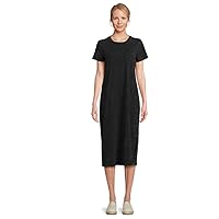 Time and Tru Women's T-Shirt Dress with Short Sleeves