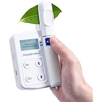 Chlorophyll Tester Meter Nitrogen Content Measurement Plant Nutrient Tester Analyzer for with Measuring Range 0.0 to 99.99 SPAD Includes a Mainframe