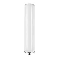 SureCall Outdoor Omni Antenna Ultra-Wideband Exterior Omni-Directional High Gain with N-Female Connector, 50 Ohm High Performance UWB 617-2700 MHz, Includes Mounting Kit, White (SC-588W)