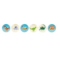 Goki - Baby Dinosaur Jumping Balls, Multi-Colour (16092)
