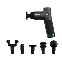 Hypervolt GO - Electric Deep Tissue Percussion Massage Gun with Applicator Kit for Full Body, Multicolor