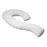 Swan Body Pillow w/Pillowcase & Mesh Laundry Bag - As Seen on TV