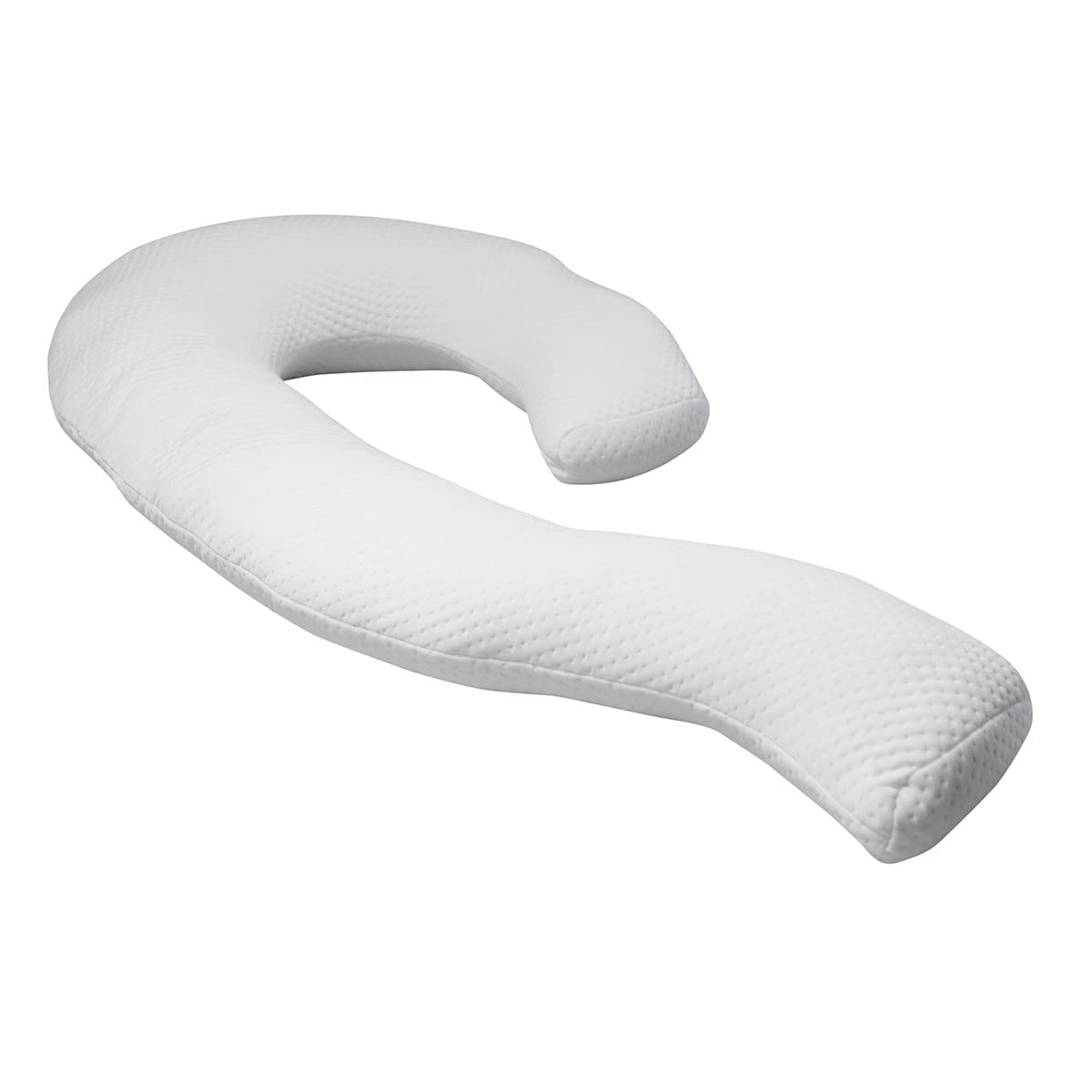 Contour Swan Body Pillow w/Pillowcase & Mesh Laundry Bag - As Seen on TV