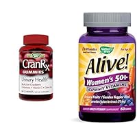 Alive CranRx Gummy 60's Alive Women's 50+ Gummy Vitamin 60'S Bundle