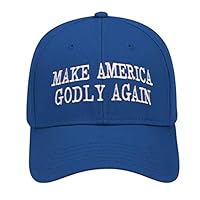 Christian Make America Godly Again Embroidered Otto Baseball Cap-Royal