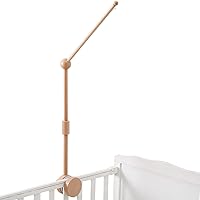 Baby Crib Mobile Arm - Wooden Baby Mobile Crib Holder 31 inch for Mobile Hanging Baby Crib Attachment for Nursery Decor