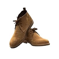 Men's Leather Camel Suede Shoes