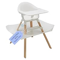 CATCHY - Food Catcher - Compatible with Stokke Clikk High Chair - Highchair Sold Separately - Baby & Toddler Food & Mess Catcher - Under High Chair Accessory - Baby Feeding Essentials