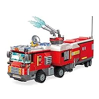 996pcs Building Blocks City Fire Station Rescue Fire Truck fire Station Bricks Toys