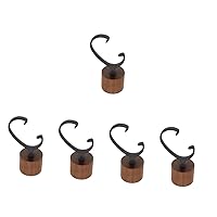 Show Rack 5pcs Watch Display Stand Watch Holder Watch Stand Display Holder for Watch Wrist Watch Storage Holder Watch Storage Stand Black Walnut Men and Women Plastic Table Frame