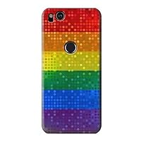 R2683 Rainbow LGBT Pride Flag Case Cover for Google Pixel 2 XL