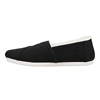 TOMS Mens Alpargata Cozy Slip On Casual Shoes - Black