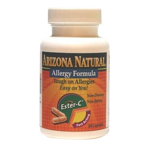 Arizona Natural Allergy Formula, 60 Capsules