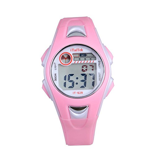 Kids Calling Watch Wrist Sports Girls Boys Children Swimming Digital Waterproof Pink Watch Kid's Watch