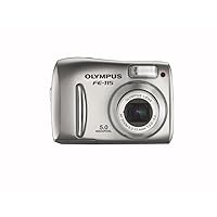 OM SYSTEM OLYMPUS FE-115 5MP Digital Camera with 2.8x Optical Zoom