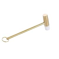 2pcs Copper Hammer Watchmaker Jewelry Hammer Watch Band Strap Link Plastic Rubber Remover Pin Tool Kit