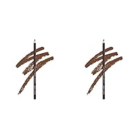wet n wild Color Icon Kohl Eyeliner Pencil - Rich Hyper-Pigmented Color, Smooth Creamy Application, Long-Wearing Versatility, Matte Finish, Cruelty-Free & Vegan - Simma Brown Now! (Pack of 2)
