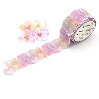 Kawaii Flower Petal washi Tape DIY Cute Stickers Scrapbook School Office Supplies Stationery Tape Journal washi Tapes Set Practical and Clever