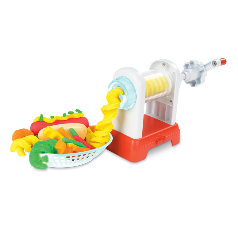 Mua Play-Doh Kitchen Creations Spiral Fries Playset for Kids 3 Years and Up  with Toy French Fry Maker, Drizzle, and 5 Modeling Compound Colors,  Non-Toxic trên Amazon Mỹ chính hãng 2023 | Giaonhan247
