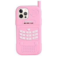 Silicon Case Compatible with iPhone 8 iPhone 7 iPhone SE 2020 SE 2022, Cute Kawaii Cartoon Babie Pink Retro Cover, Soft Shockproof Protective Girly Phone Case for Kids Teens Girls & Women