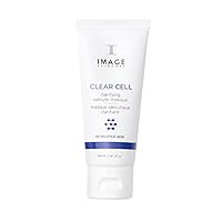 IMAGE Skincare, CLEAR CELL Clarifying Salicylic Masque, Exfoliating Kaolin Clay Facial Mask with Mattifying Effect, 2 oz