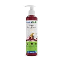 Mamaearth Onion Conditioner | Anti Hair Loss & Hair Growth with Coconut Oil | Organic Deep Conditioner for Color Treated Hair | 8.45 Fl Oz (250ml)