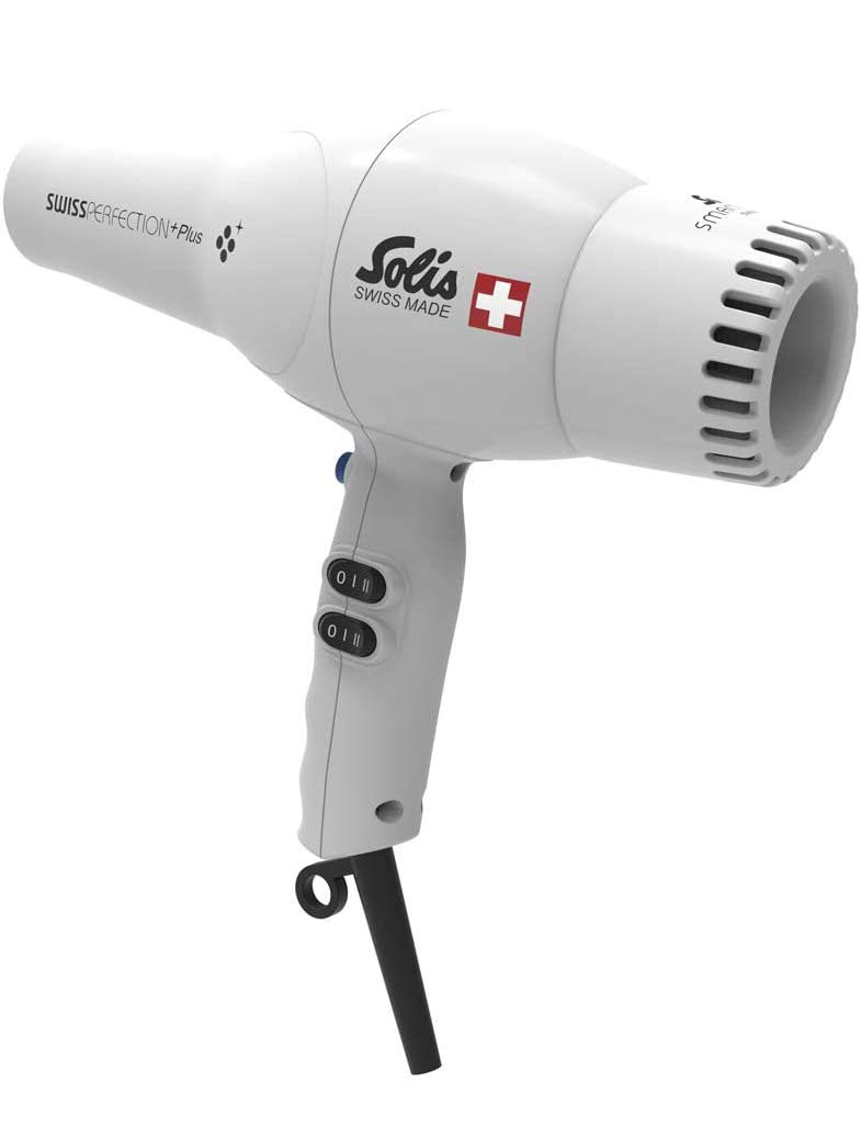 Solis Swiss Perfection Plus Hair Dryer, White ‎ SD440PLW