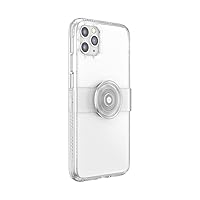 PopSockets: iPhone 11 Pro Case, iPhone X Case, and iPhone Xs Case with Phone Grip and Slide, Phone Case for iPhone 11/ X/XS - Clear