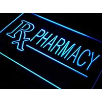 ADVPRO RX Pharmacy Drug Stores Shops LED Sign Neon Light Sign Display j939-b(c)