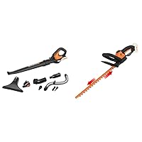 WORX 20V Power Share Cordless Blower/Sweeper/Cleaner and 22