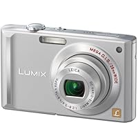 Panasonic Lumix DMC-FX55S 8.1MP Digital Camera with 3.6x Wide Angle MEGA Optical Image Stabilized Zoom (Silver)