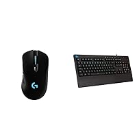 Logitech G703 Lightspeed Wireless Gaming Mouse with Hero 25K Sensor + Logitech G213 Prodigy Gaming Keyboard