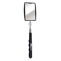 Ullman Devices HTK-2 Rectangular Inspection Mirror - Swivel Free Telescopic Mirror with Quick Release Tab, Stainless Steel Handle