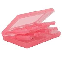 28 in 1 Game Card Case Box for Nintendo DS Lite,Dsi,3DS-Color in Pink