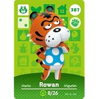Rowan - Nintendo Animal Crossing Happy Home Designer Series 4 Amiibo Card - 387
