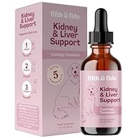 Kidney Support for Dogs - Milk Thistle for Dogs Adrenal Support - Dog Kidney Support - Kidney Support for Cats - Adrenal Fatigue Supplements for Dogs - Cushings Treatment for Dogs - Pet Cat UTI (4 oz)