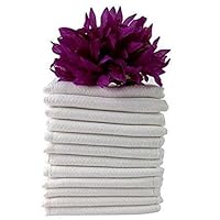 Birdseye Reusable Flat Cloth Diapers 27x27 100% Cotton High Absorbency Birdseye Burp Cloth (3)