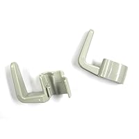 Generic Cord Hooks Designed To Fit Sanitaire and Eureka Upright Vacuum Cleaner Upper and Lower Cord Hook Part # 20-6405-95, 20-6410-95