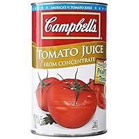 Campbell's Tomato Juice Can, 46 oz (Pack of 4)