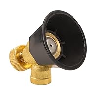 Brass High Pressure Air Vortex Spray Nozzle for Agricultural Applications Flower Grass Sprinkling Multi-Function Spray Nozzle Patio